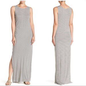 NWT Bobeau striped sleeveless maxi dress